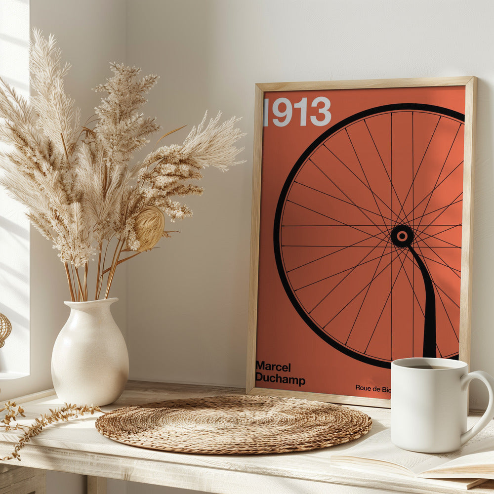 1913 Roue De Bicyclette Poster