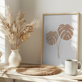 Monstera Plants Poster