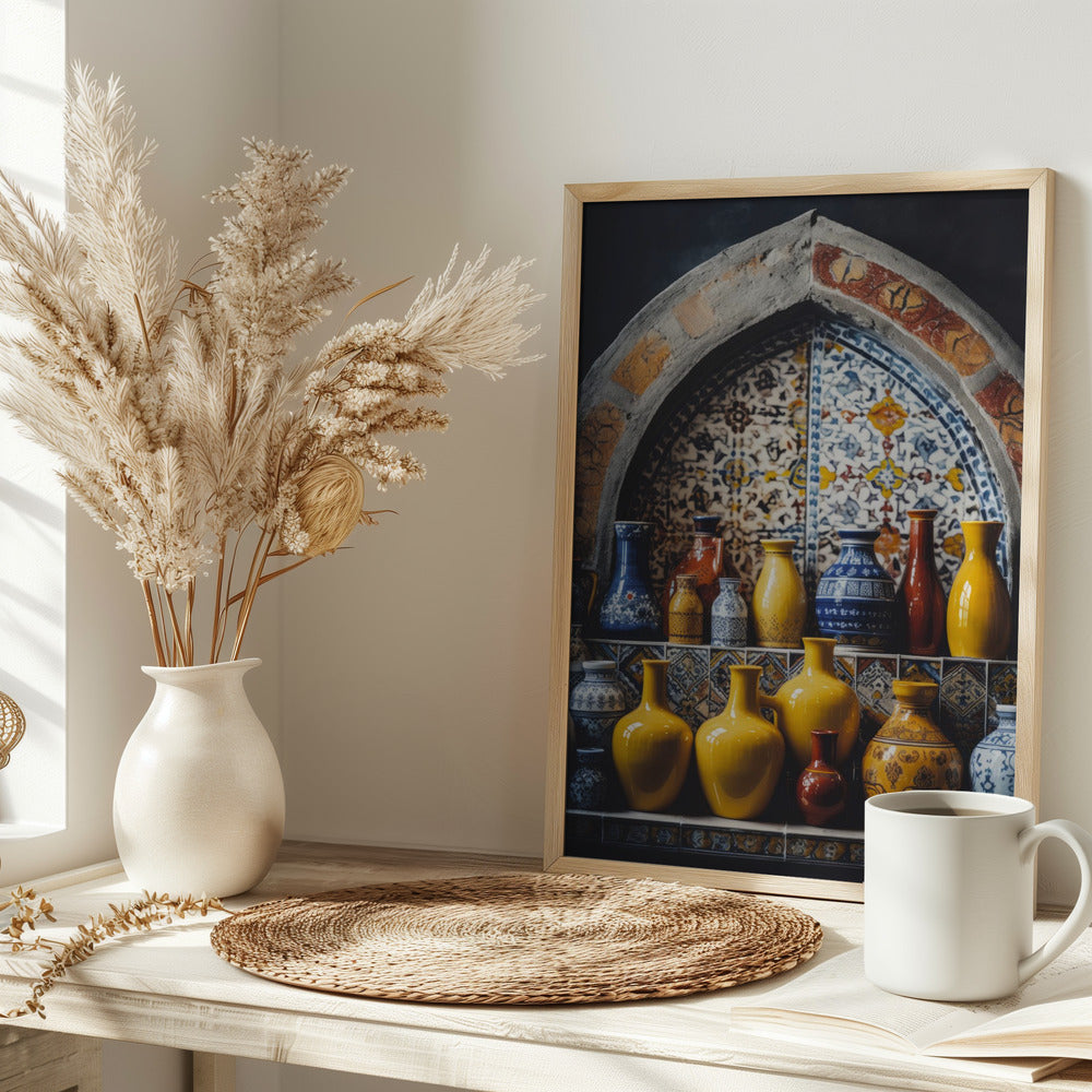 Moroccan Still Life No 6 Poster