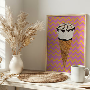 Cornetto Pink Poster