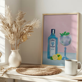 Gin Cocktail Poster