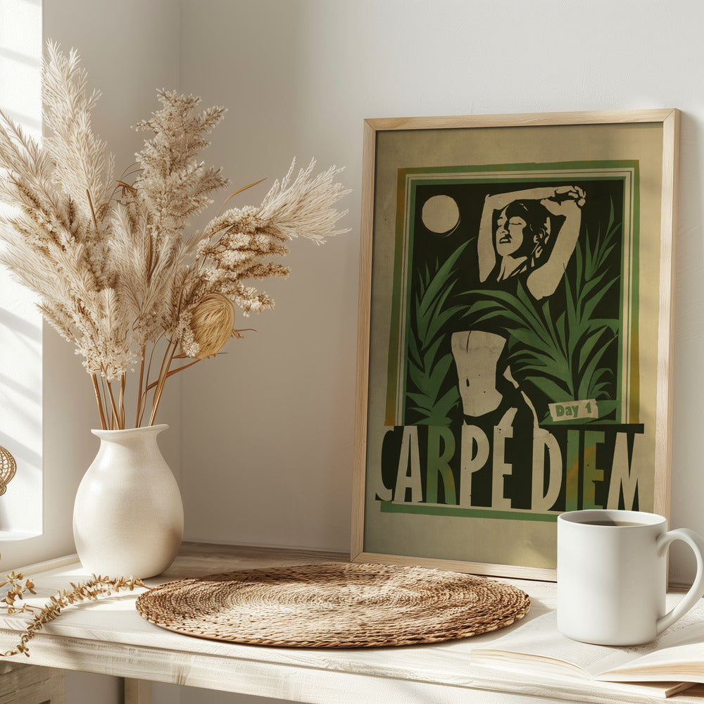 Carpe Diem print Poster