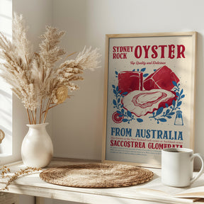 Oyster kitchen decor Poster