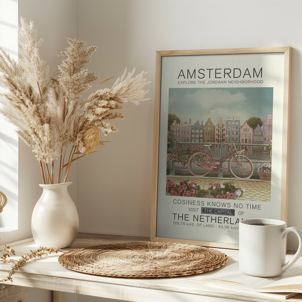 Amsterdam print Poster