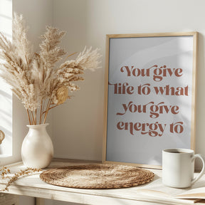 Life Energy Poster