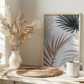 Tropical Leaves No4 Poster