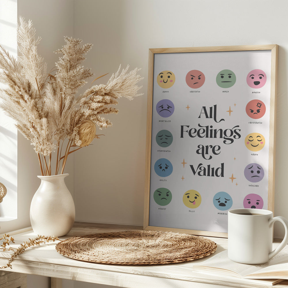 All Feelings Are Valid No2 Poster