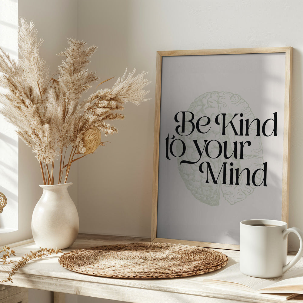 Be Kind To Your Mind No2 Poster