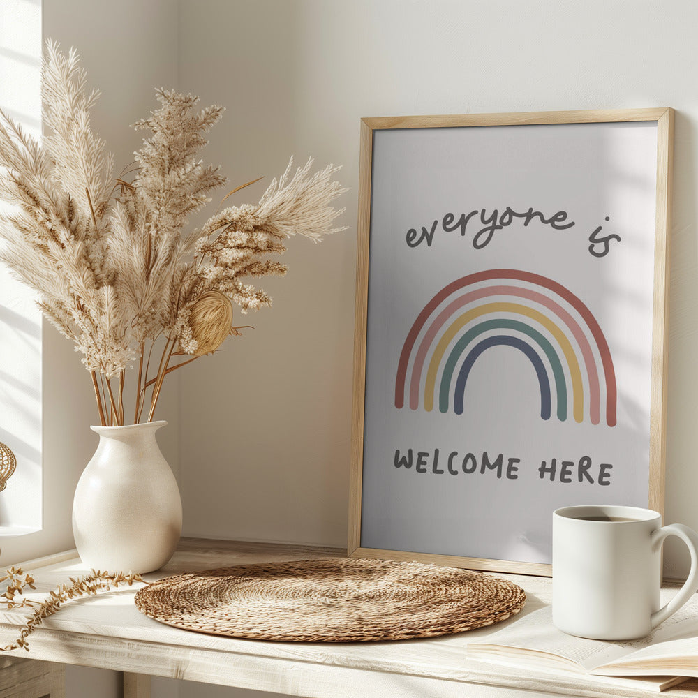 Everyone Is Welcome Here Poster