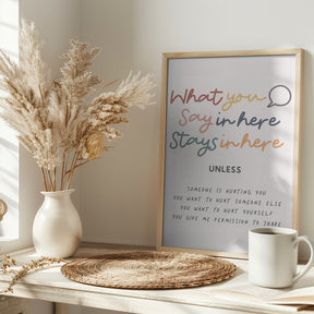 Say Here Stays Here Poster