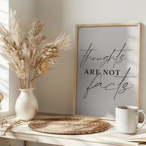 Thoughts Not Facts Poster