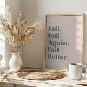 Fail Better Poster