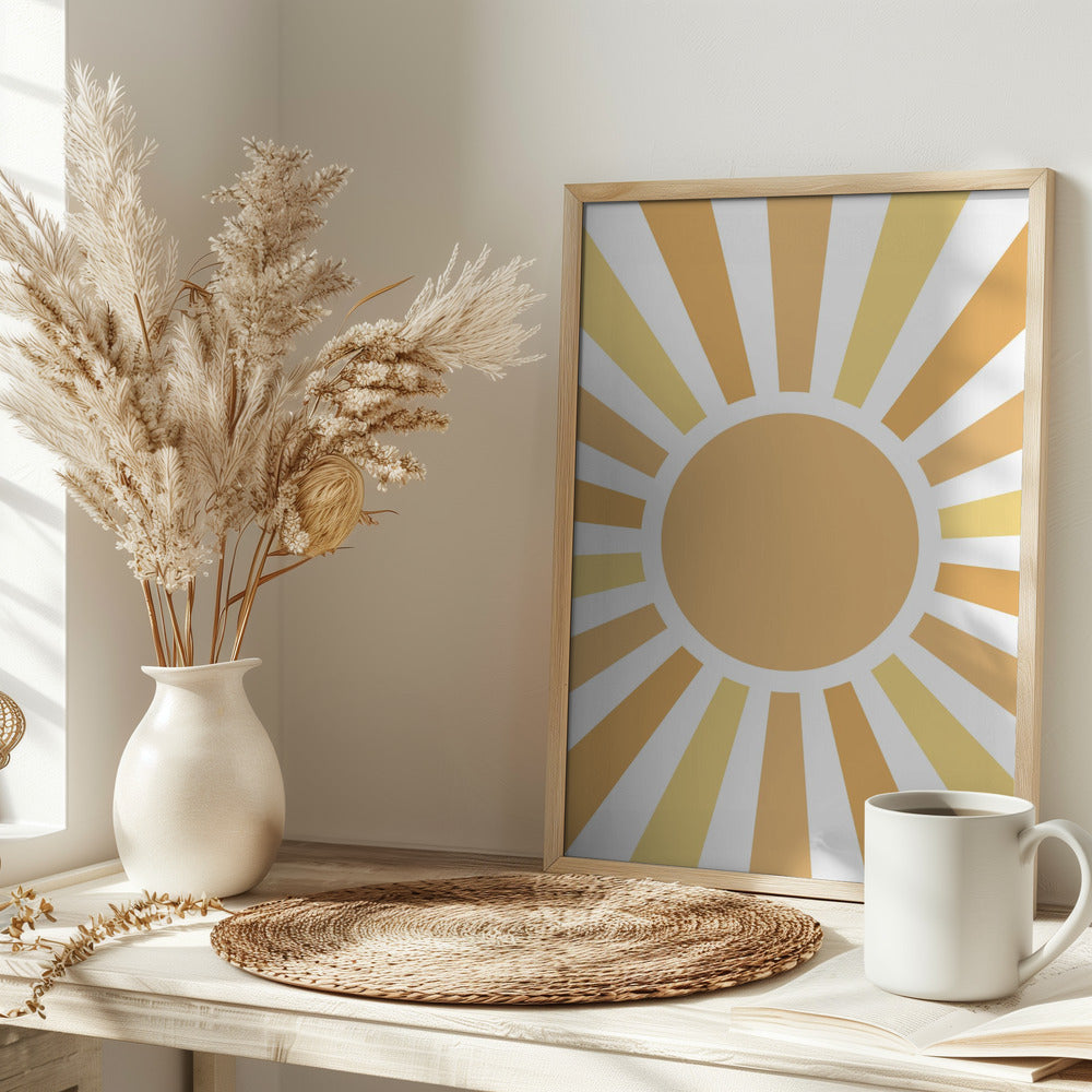 Sun Ray Poster