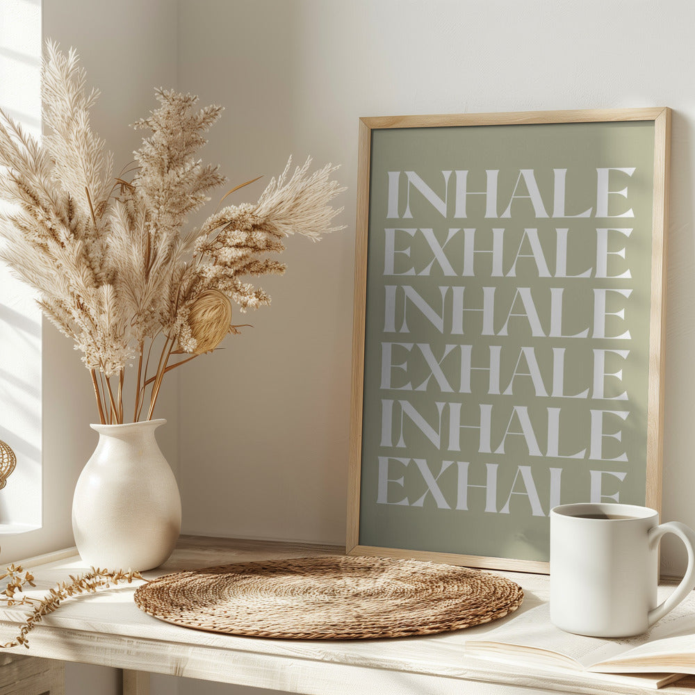 Inhale Exhale Poster