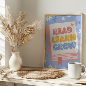 Read Learn Grow 4 Poster