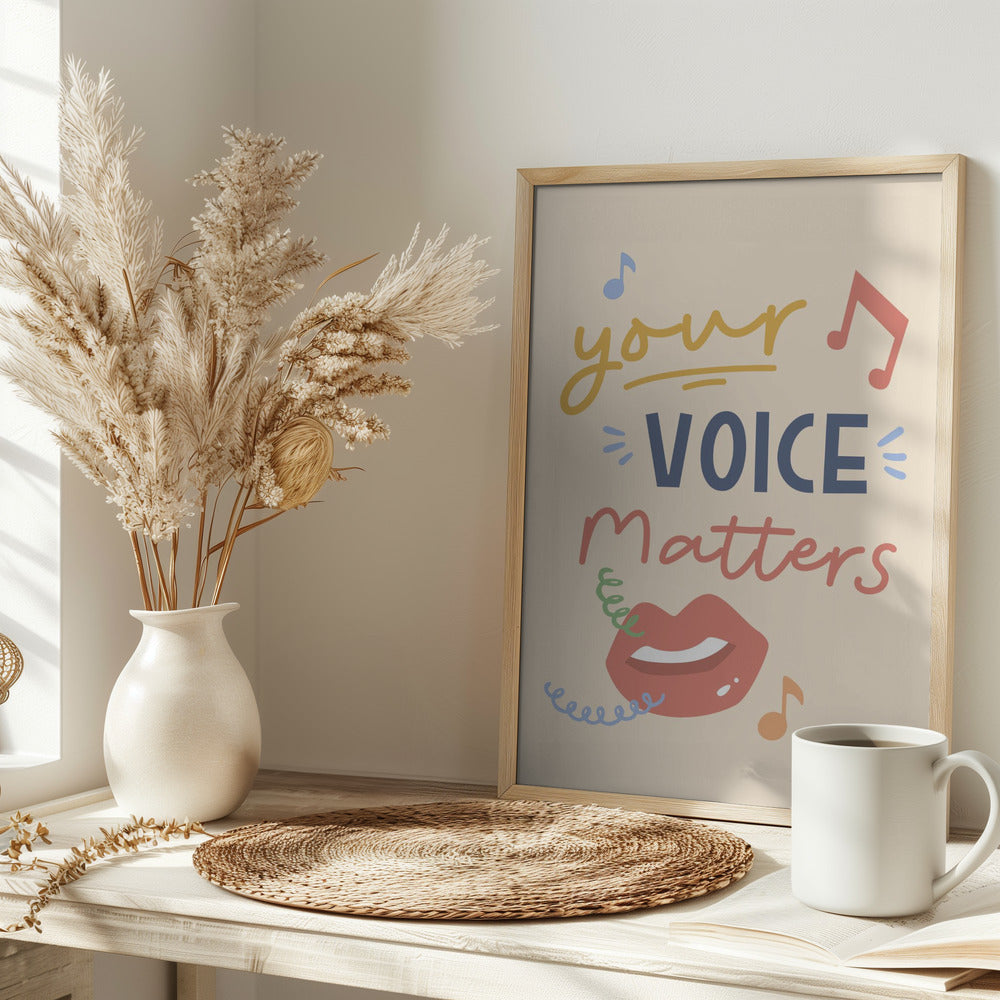 Your Voice Matters Poster