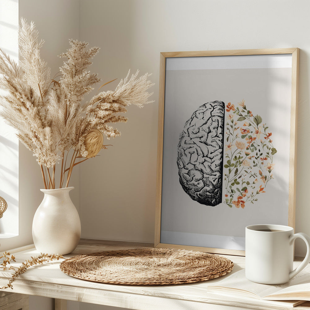 Brain Bloom Poster