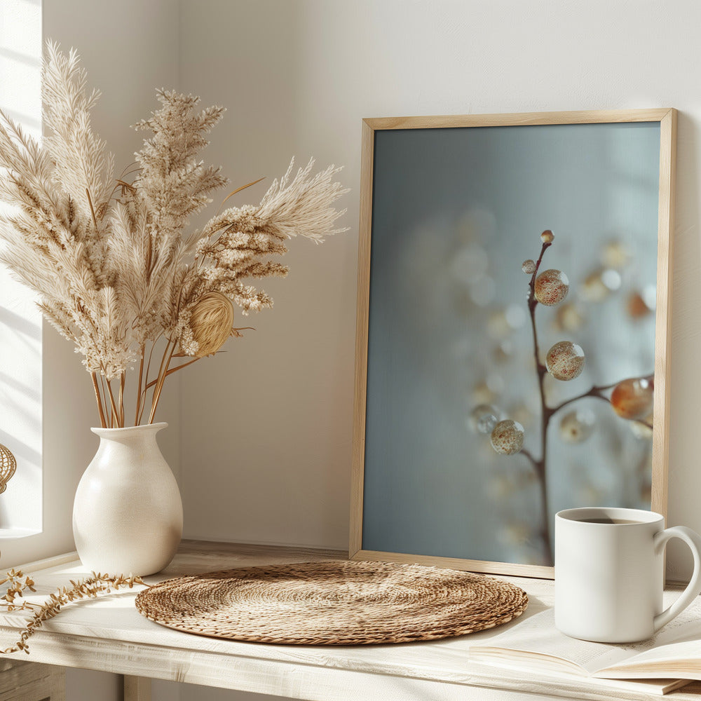 Glassy Berries Poster