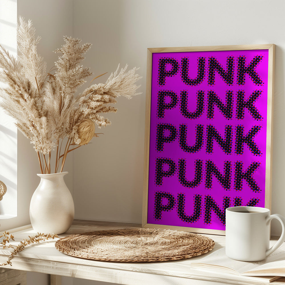 Pink Punk Poster