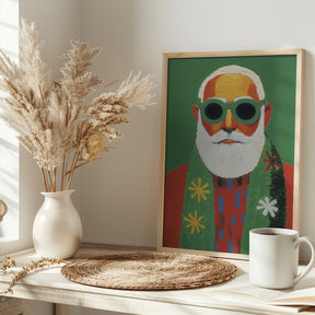 Holiday Santa Poster