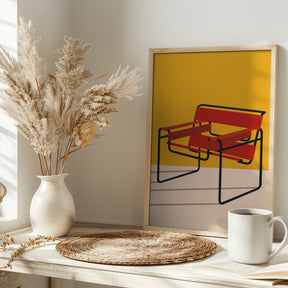 Wassily Chair Marcel Breuer Poster