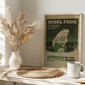 prisoner frog funny poster Poster