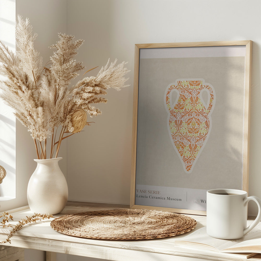 William Morris Vase Serie Poster