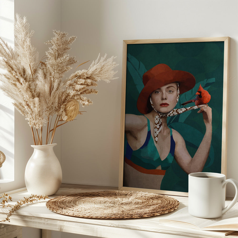 Kardinal Kuslu Kiz Poster