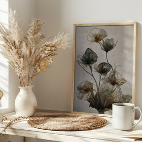 Dry Flowers No 6 Poster