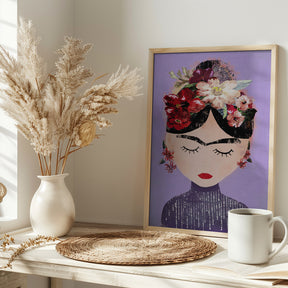 Frida (Purple) Poster