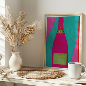 Pink Champagne Poster