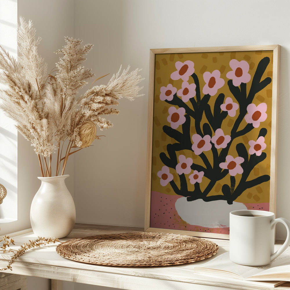 Pastel Flower Impression No 2 Poster