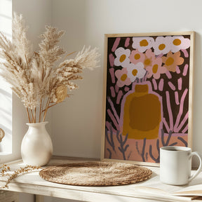 Pastel Flower Impression No 4 Poster