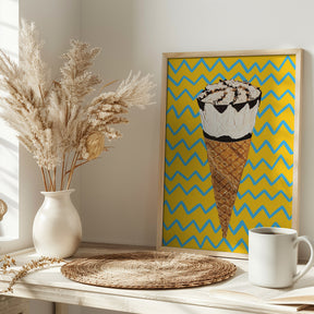 Cornetto Zig Zag Poster