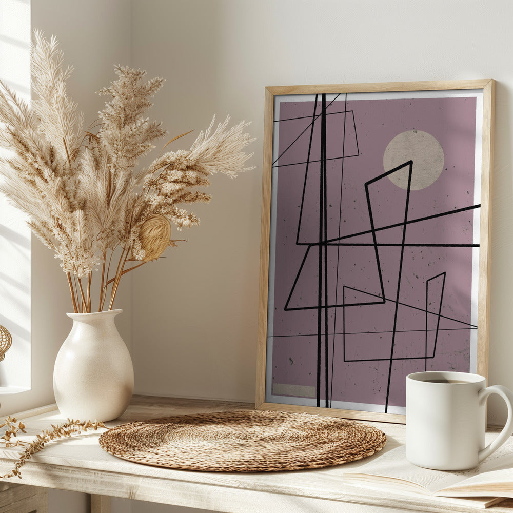 Angular Lines no 13 Poster