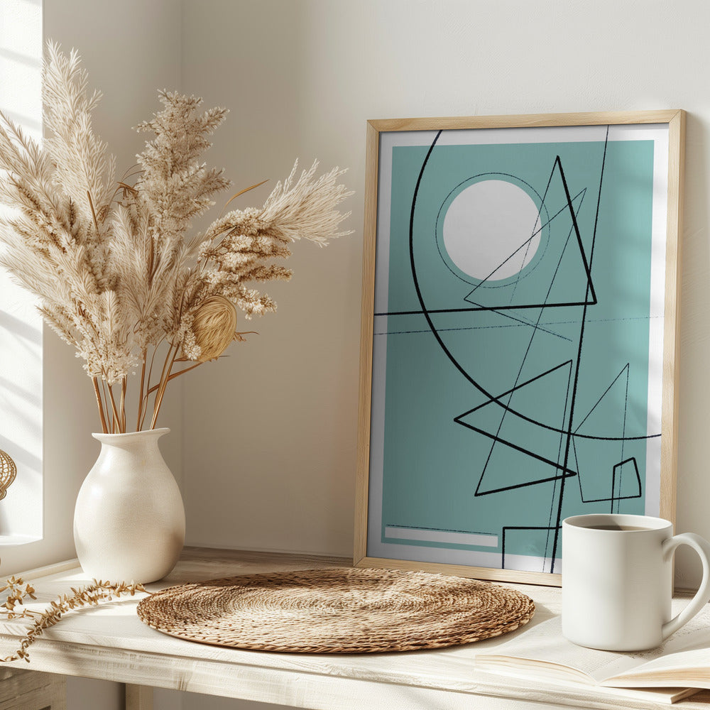 Angular Lines No 20 Poster