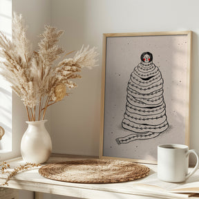 Cuddled Up In Knits Poster