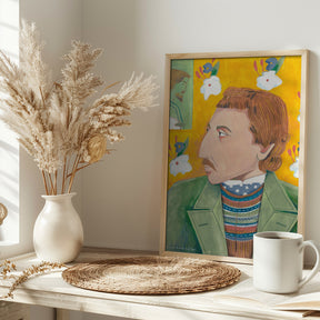 Paul Gauguin portrait Poster