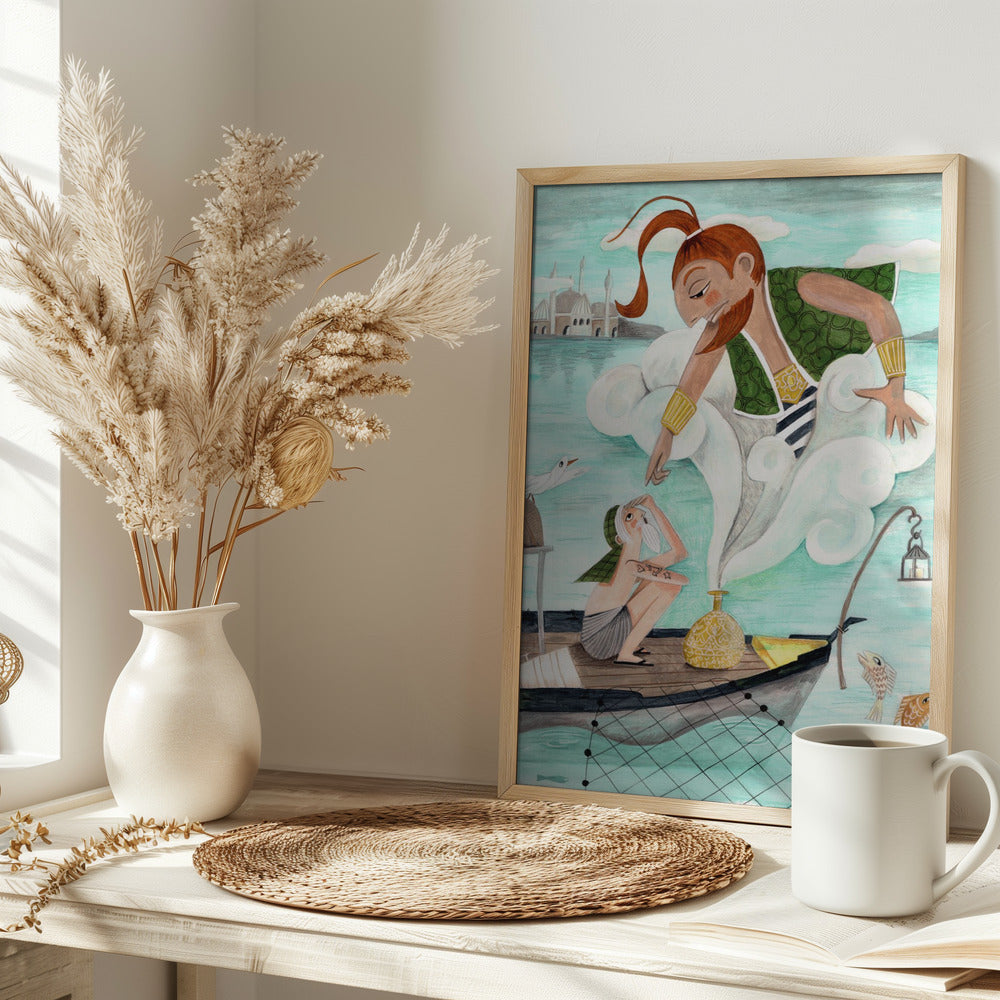 The Fisherman and the Jinni Poster