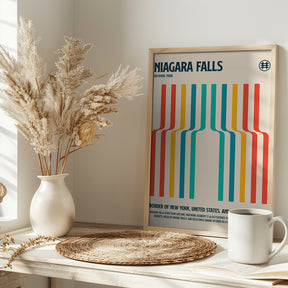 Niagara Falls National Park Travel Poster Poster