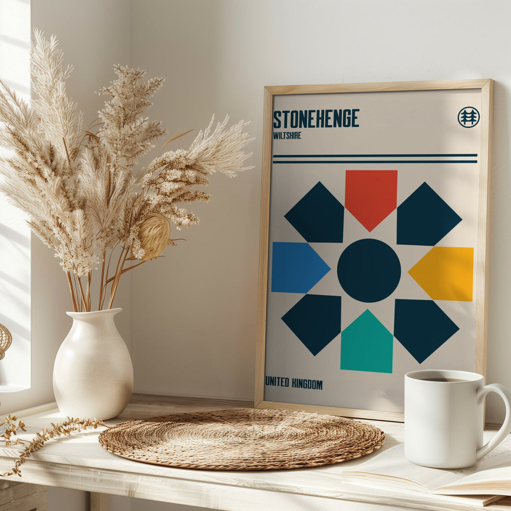 Stonehenge Travel Poster Poster