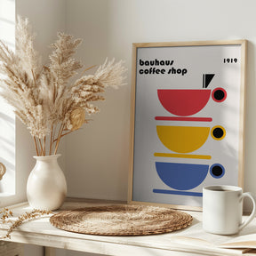 Bauhaus Coffee Minimalist Poster