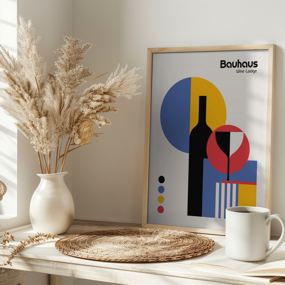 Bauhaus Wine Lodge Poster