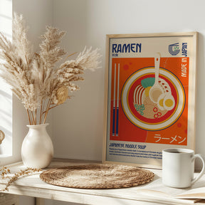 Ramen Japanese Food Print Poster