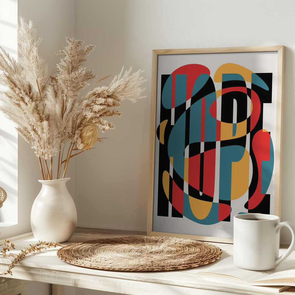 Hope Abstract Design Poster