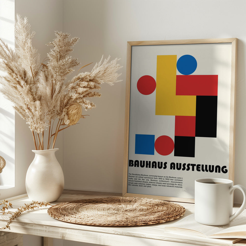 Bauhaus Ausstellung Poster