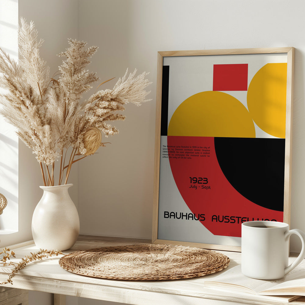 Bauhaus Ausstellung Poster