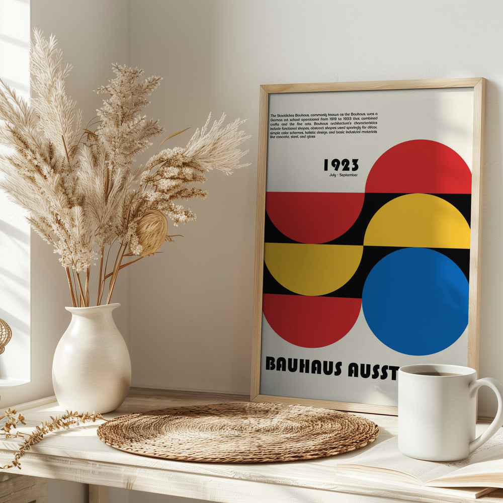 Bauhaus Ausstellung Poster