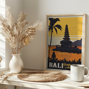 Bali Travel Print Poster