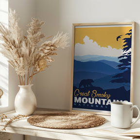 Great Smoky National Park Travel Print Poster